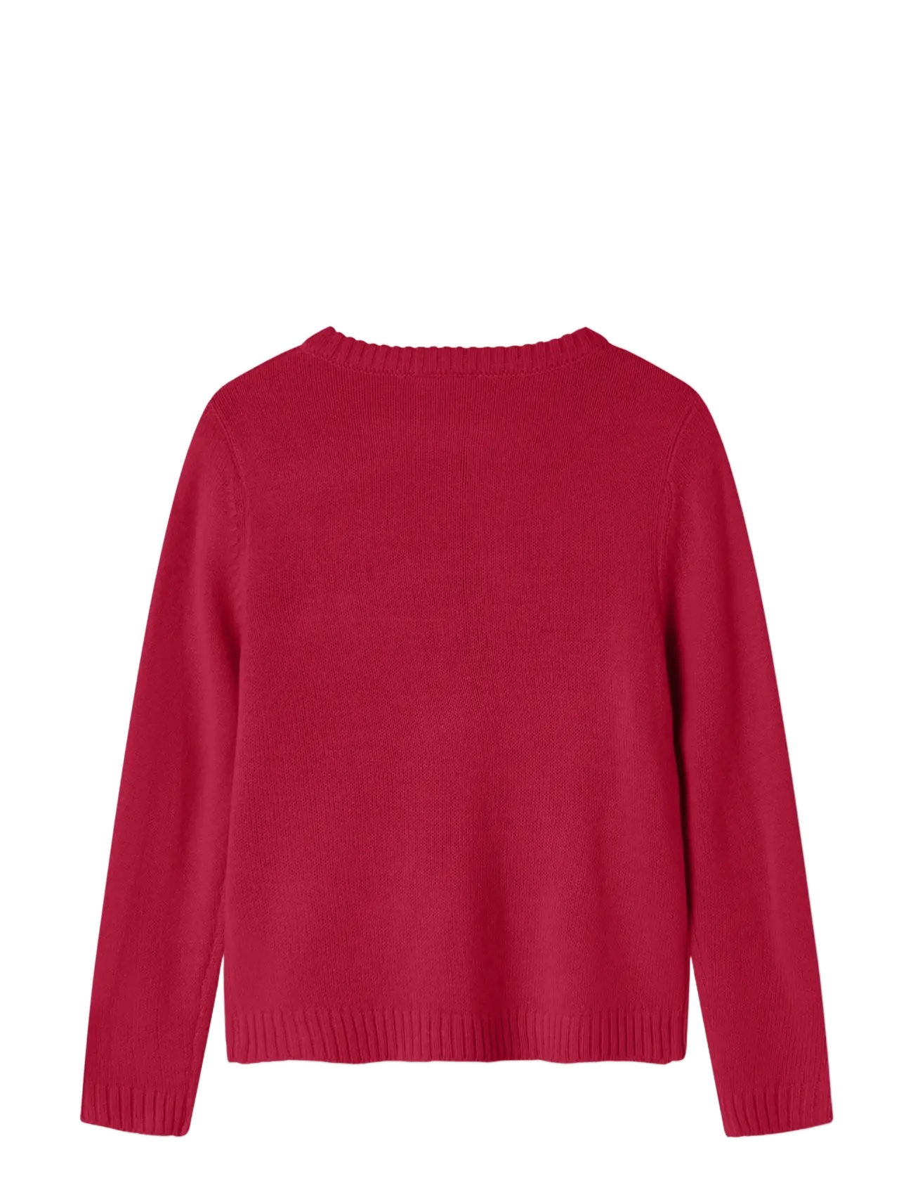 name it - NKFRAJUL LS LOOSE KNIT - pullover - jester red - 2