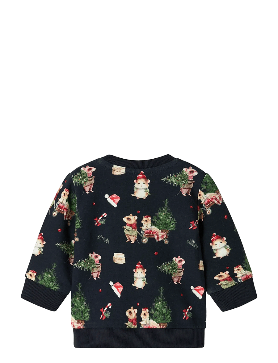 name it - NBNRENU LS SWEAT BRU - sweatshirts - navy blazer - 2