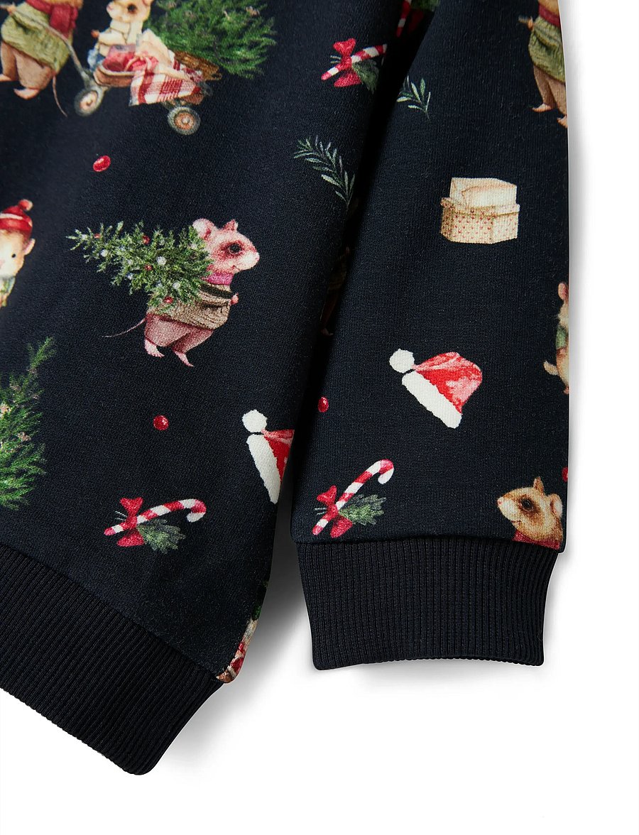 name it - NBNRENU LS SWEAT BRU - sweatshirts - navy blazer - 4