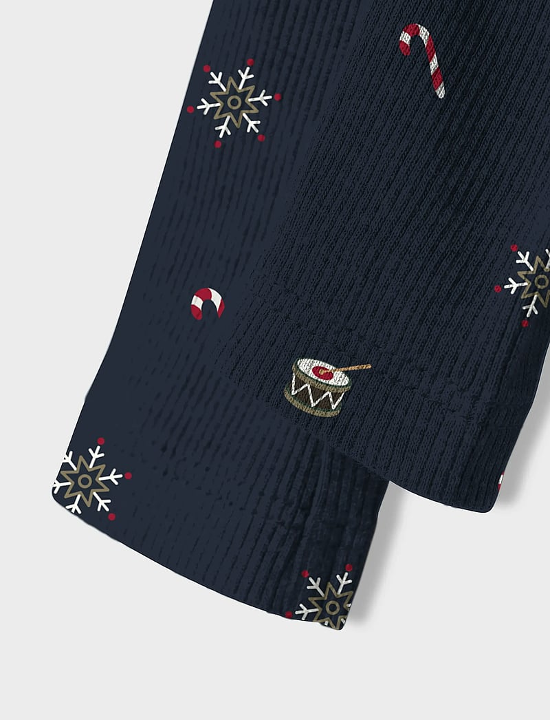 name it - NBNROKO M LEGGING BOX - leggings - navy blazer - 3