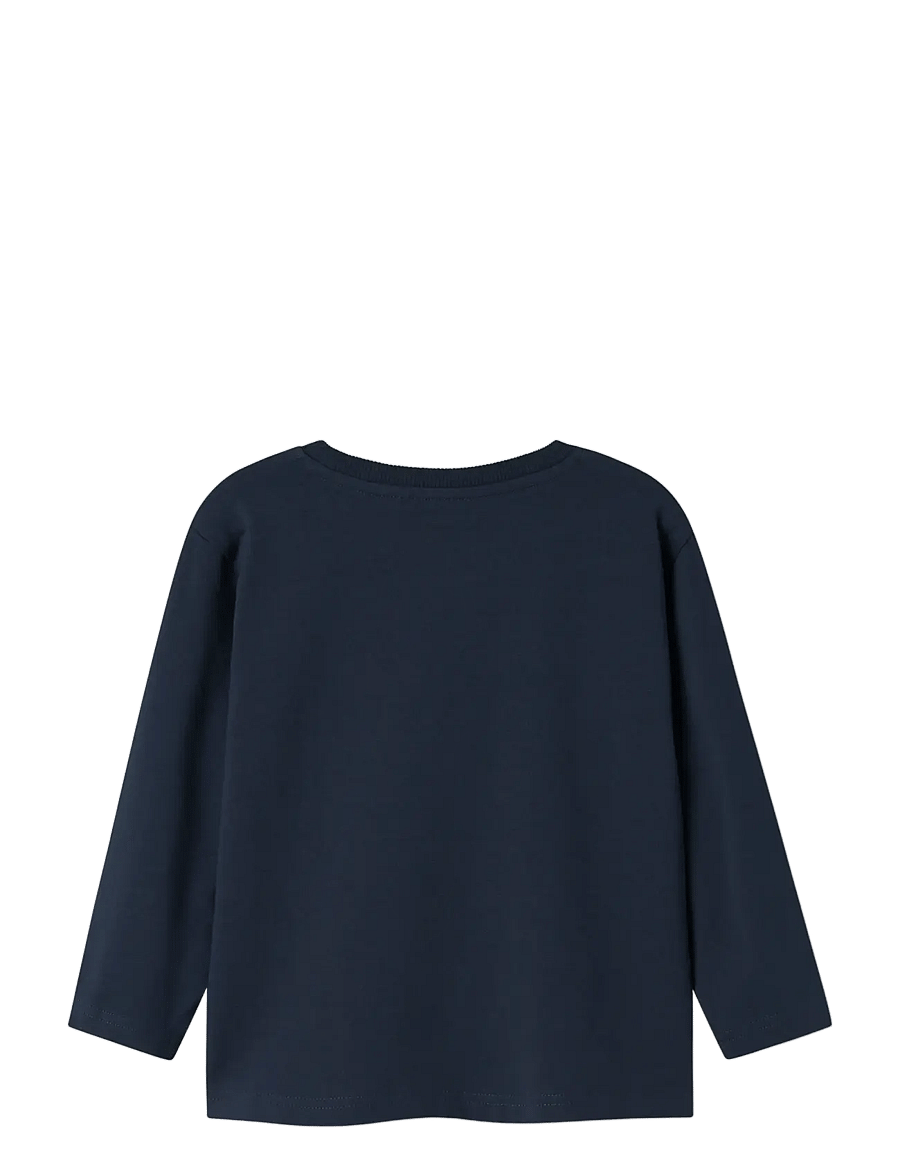 name it - NMMREJULLI NREG LS TOP BOX - langærmede t-shirts - navy blazer - 2