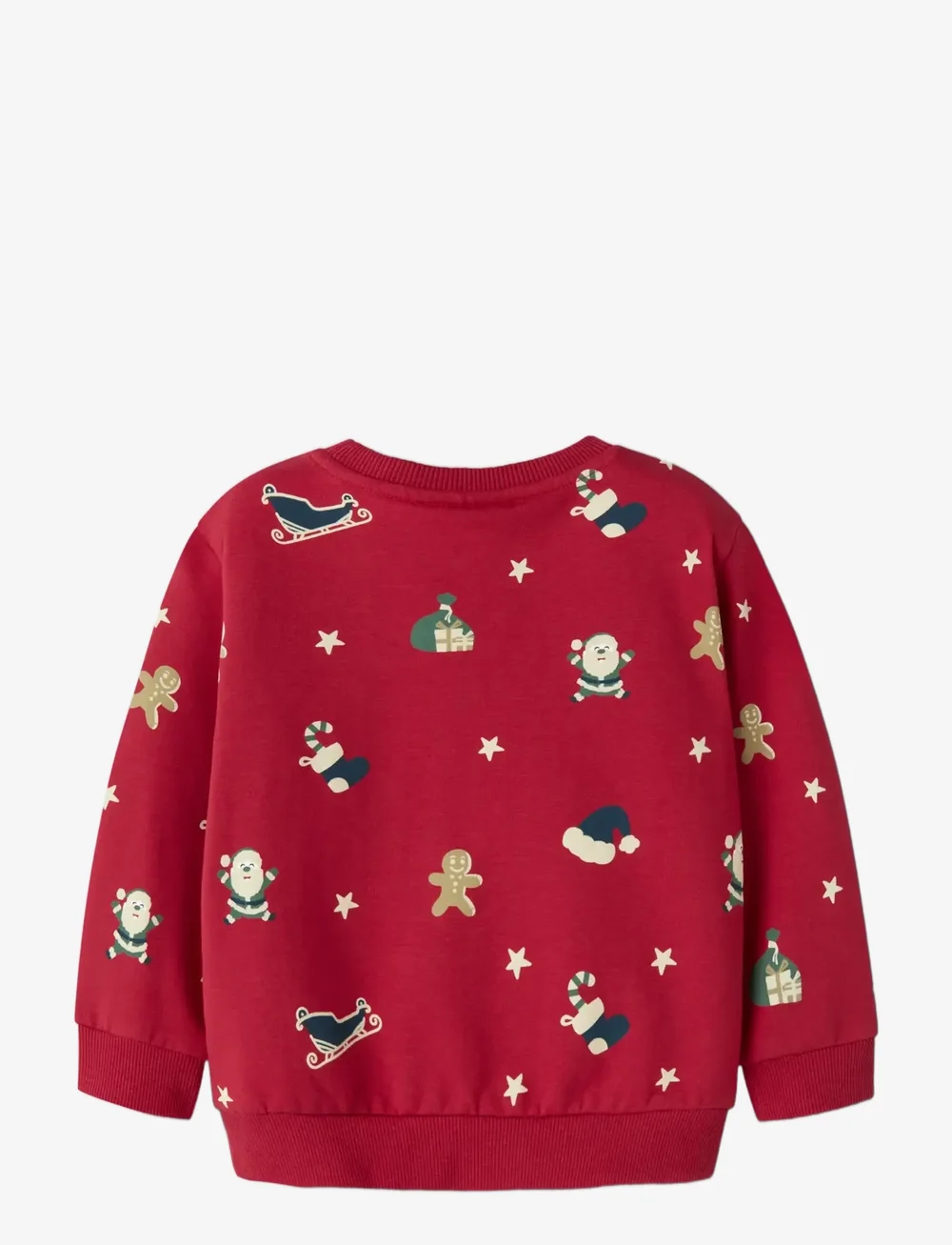 name it - NMNROHOM LS NREG SWEAT BRU - sweatshirts - jester red - 2