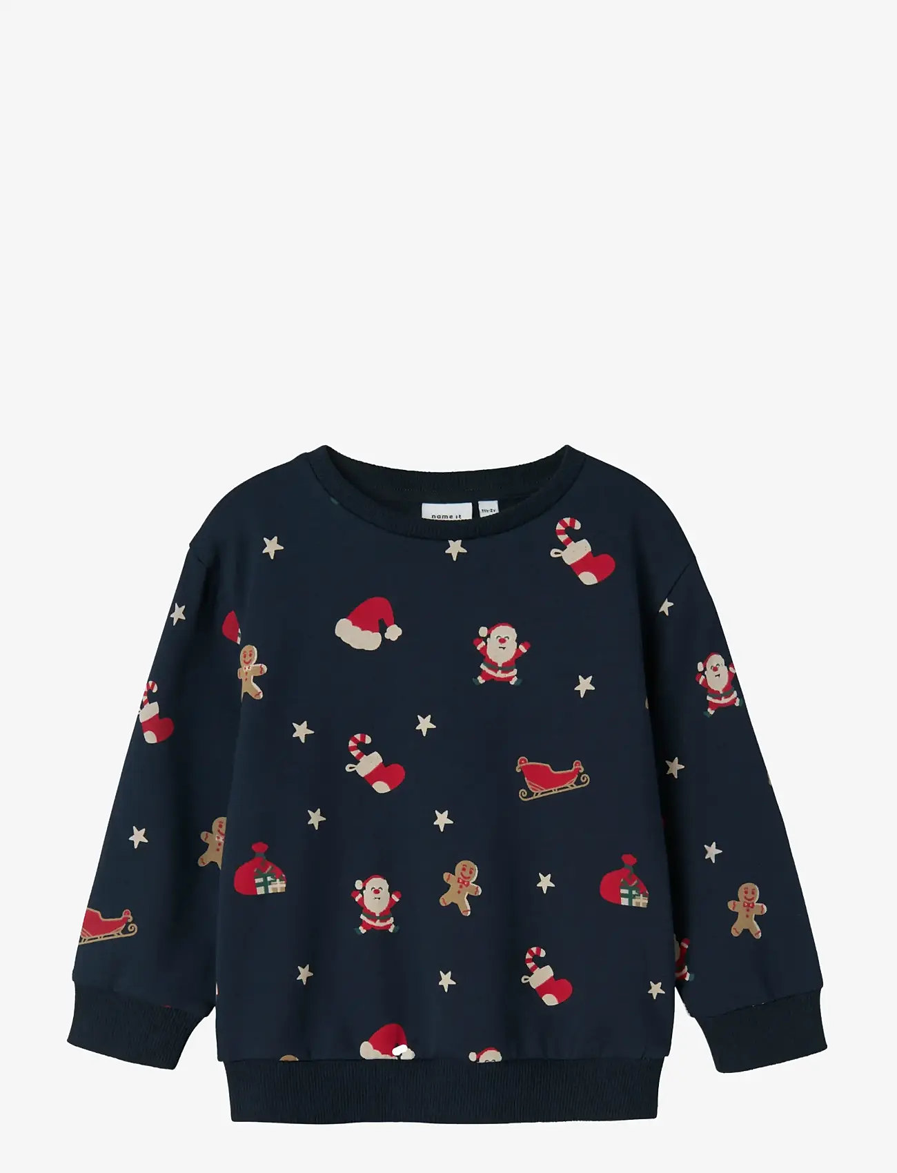 name it - NMNROHOM LS NREG SWEAT BRU - navy blazer - 1