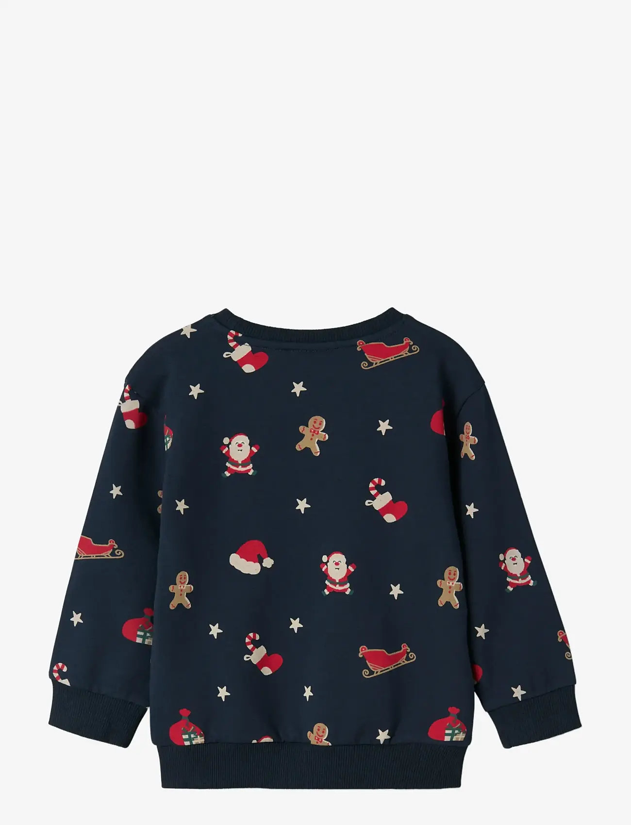 name it - NMNROHOM LS NREG SWEAT BRU - navy blazer - 2