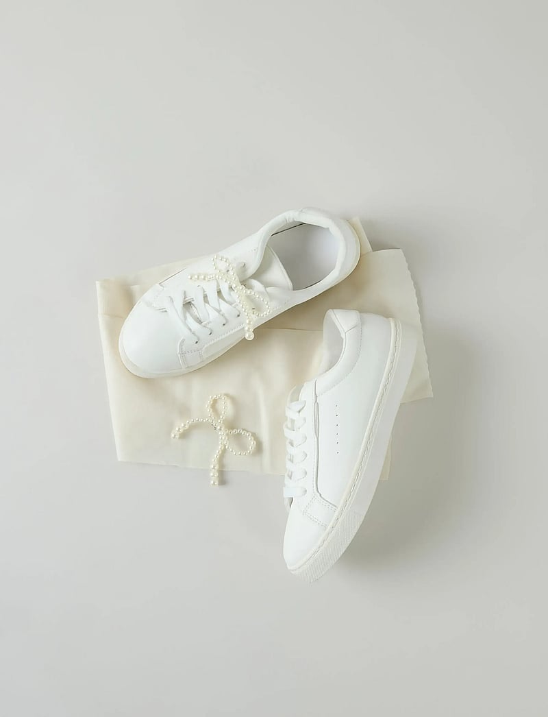 name it - NKFONINA 2P SHOE BUCKLE - skotilbehør - cloud dancer - 2