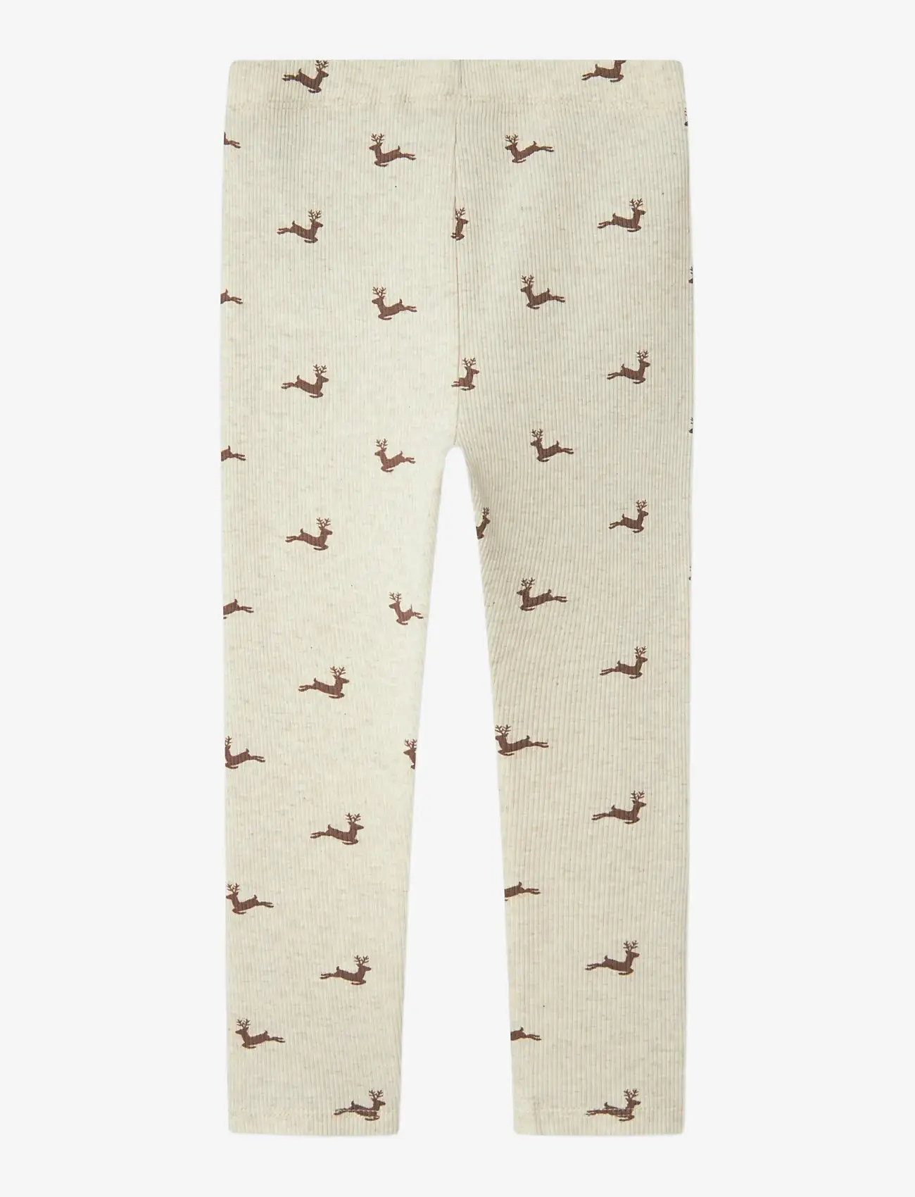 name it - NMNROKO XSL LEGGING BOX - leggings - peyote melange - 1