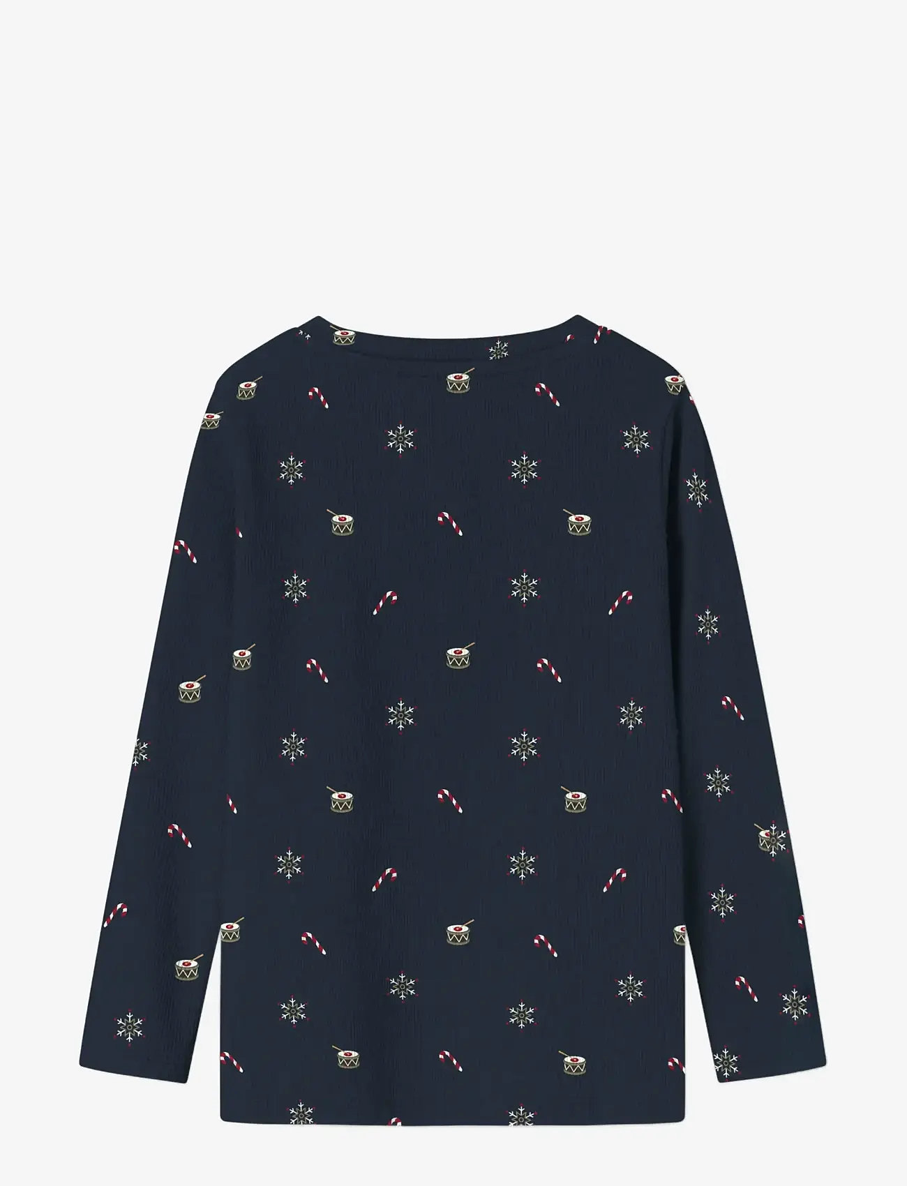 name it - NMNROKO XSL LS TOP - pikkade varrukatega t-särgid - navy blazer - 2