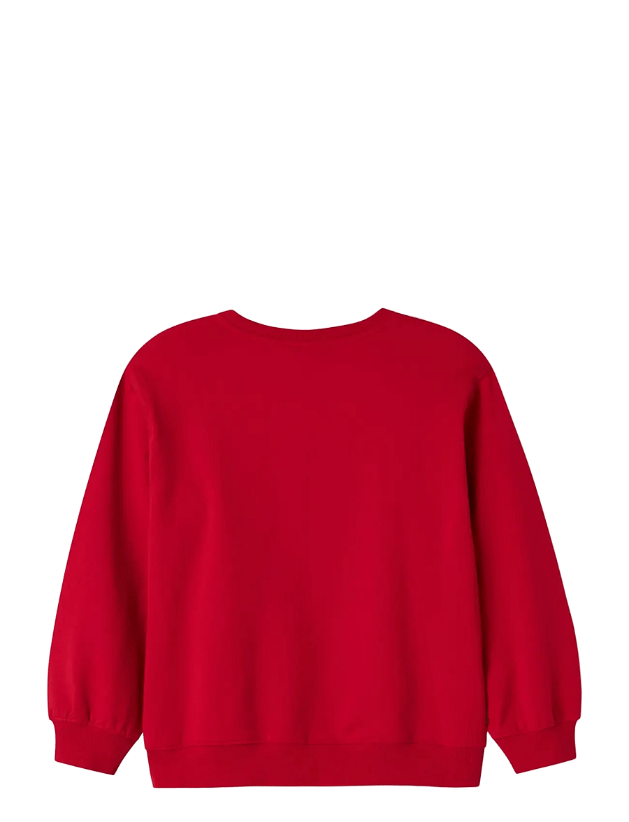name it - NKFRILI LS NREG SWEAT BRU BOX - sweatshirts - jester red - 2