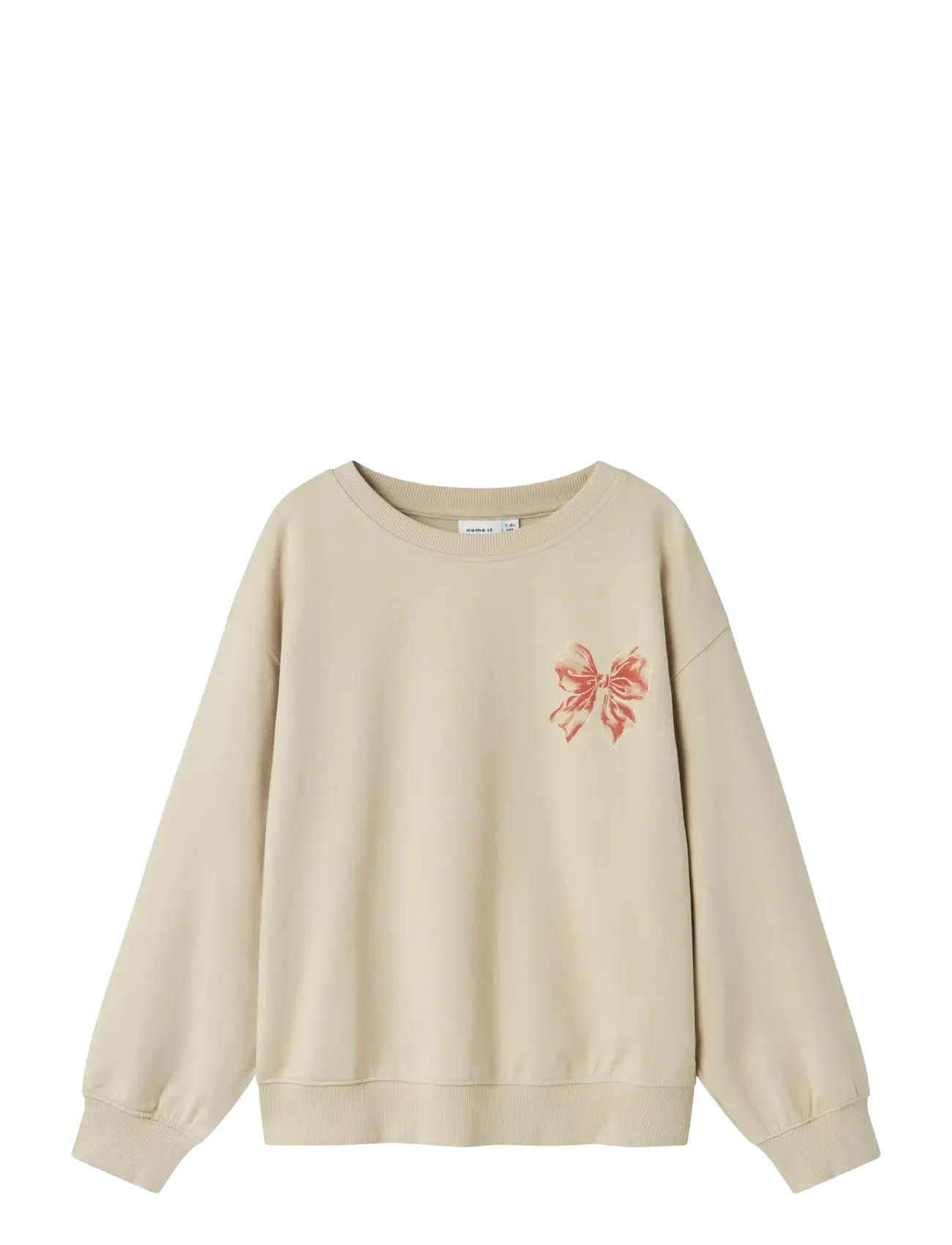 name it - NKFRASAB LS NREG SWEAT BRU BOX - sweatshirts - peyote - 1