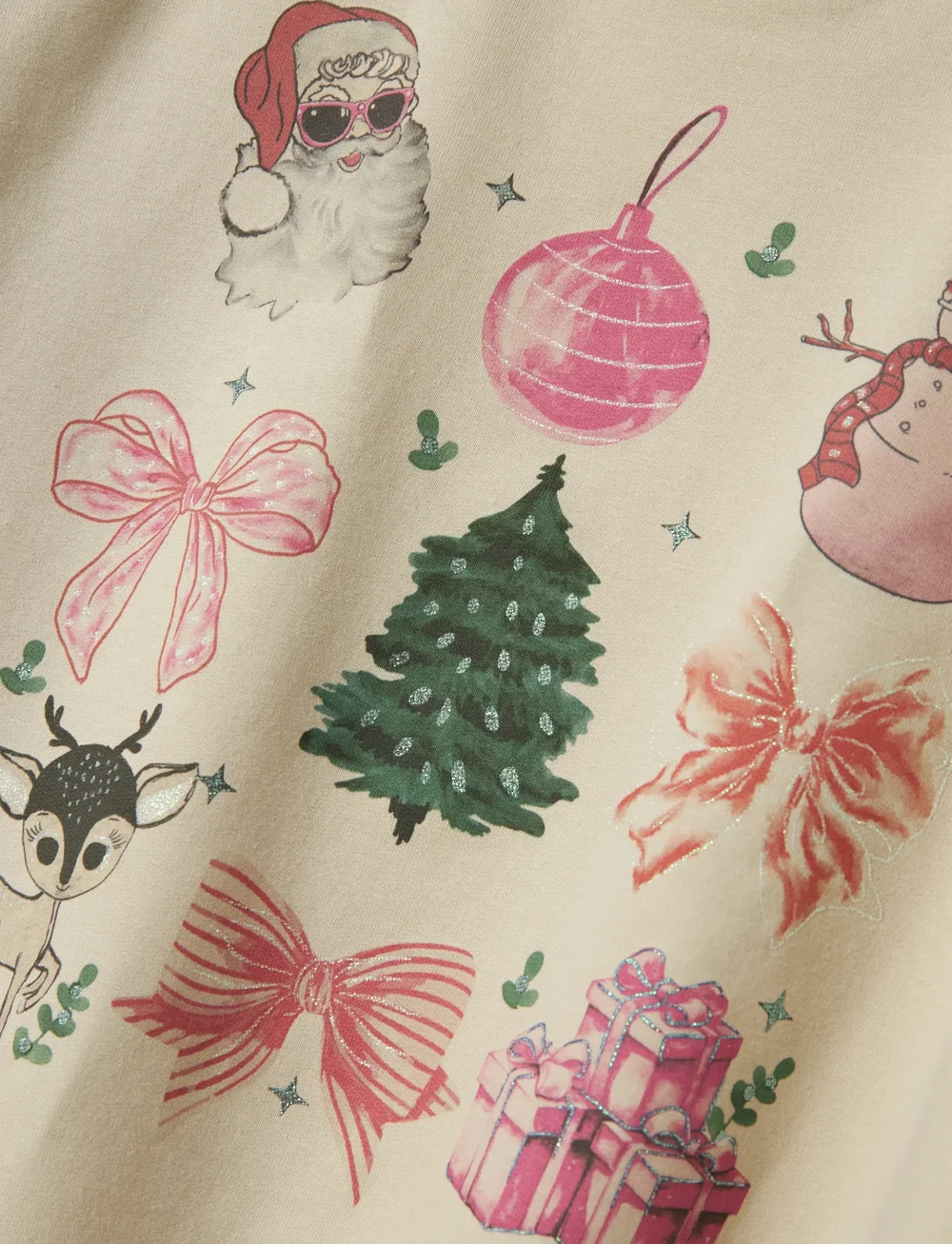 name it - NKFRASAB LS NREG SWEAT BRU BOX - sweatshirts - peyote - 0