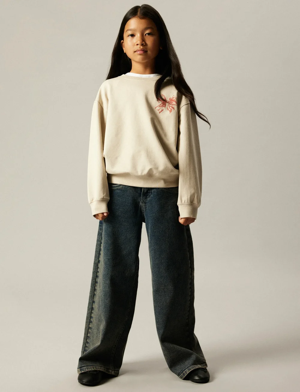 name it - NKFRASAB LS NREG SWEAT BRU BOX - sweatshirts - peyote - 4