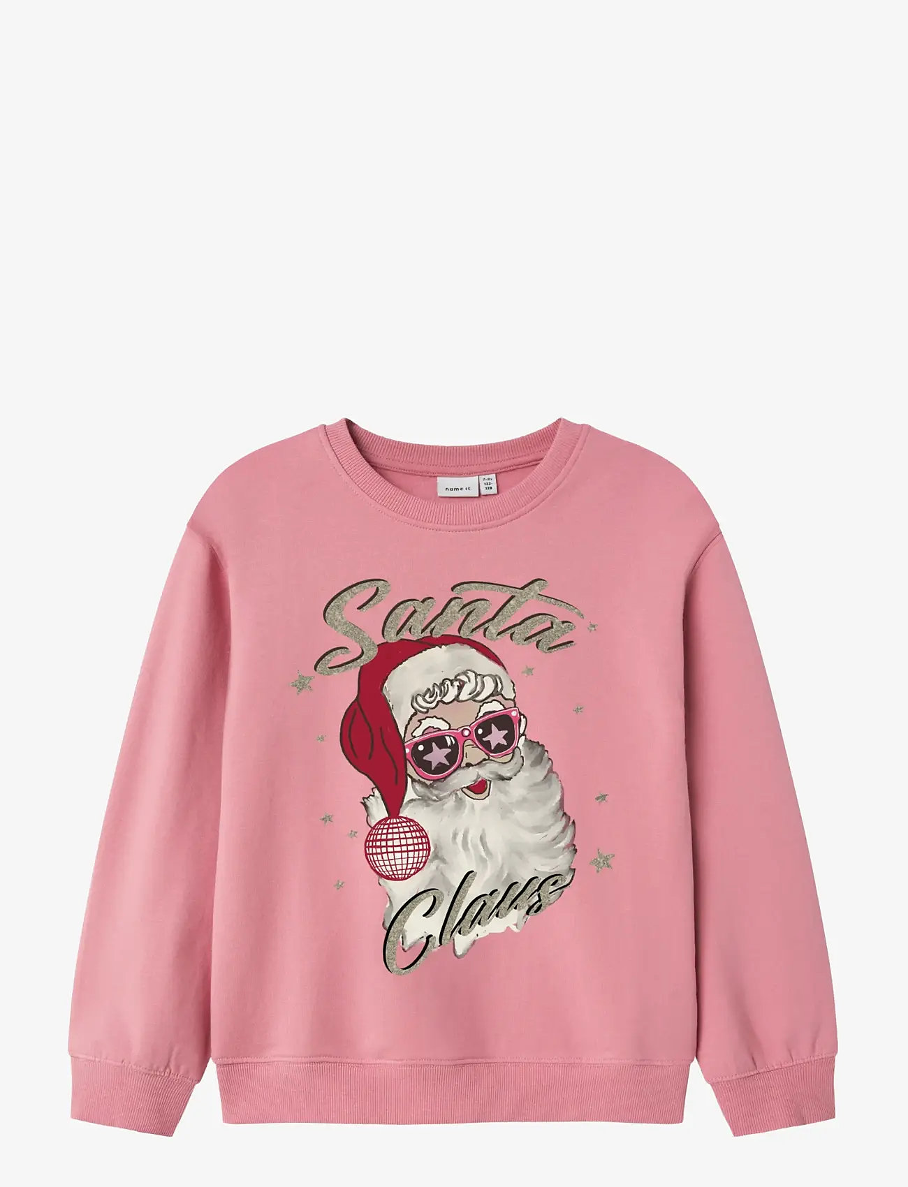 name it - NKFRASAB LS NREG SWEAT BRU BOX - sweatshirts - wild rose - 0