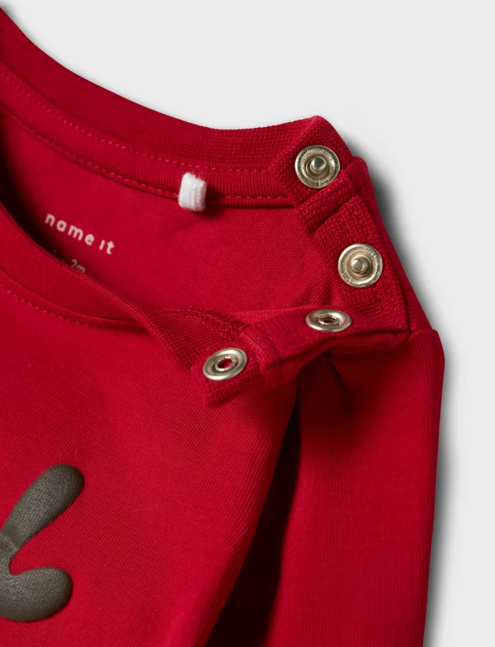 name it - NBNFRO LS BODY SUIT - pikkade varrukatega - jester red - 4