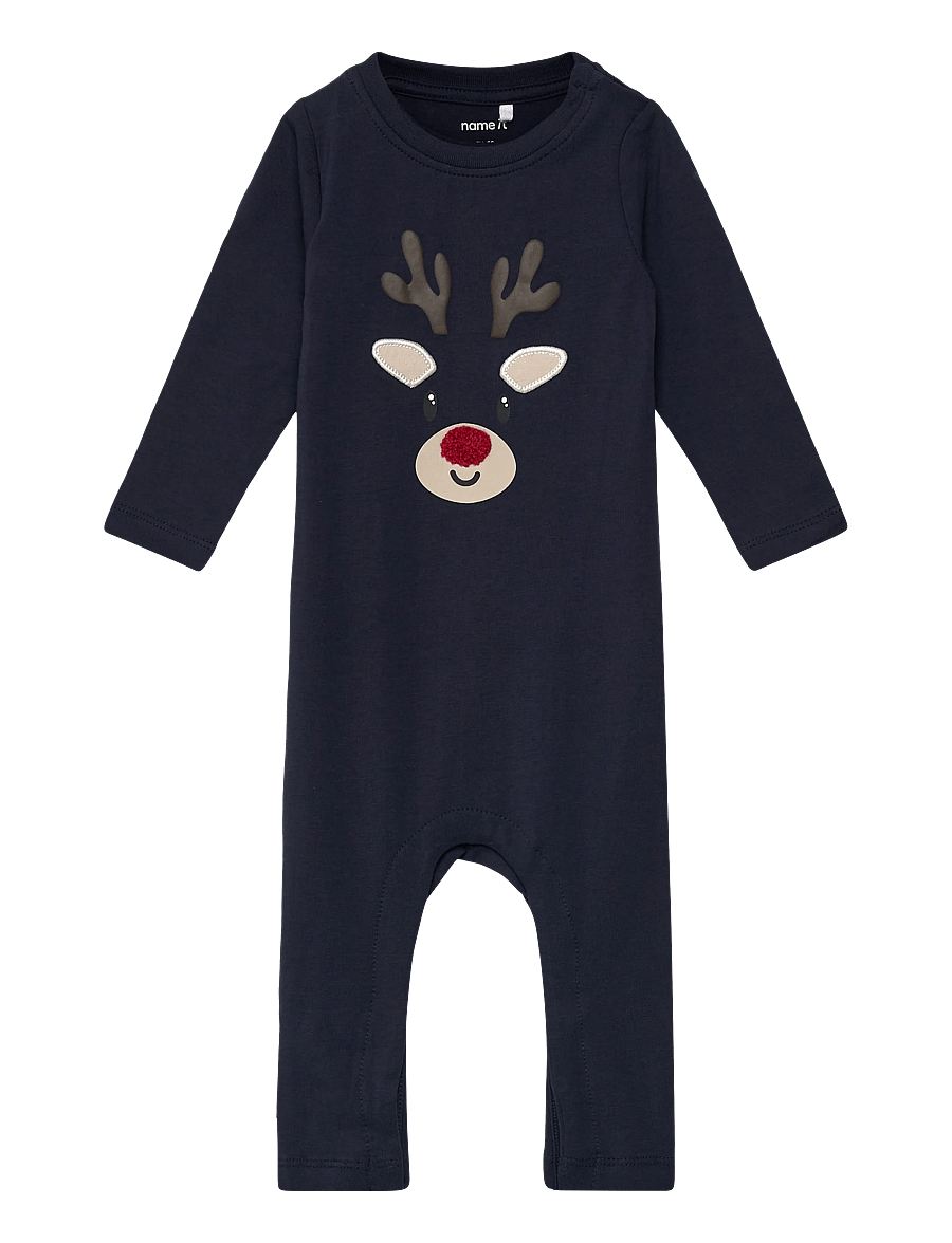 name it - NBNFRO LS BODY SUIT - langärmelig - navy blazer - 1