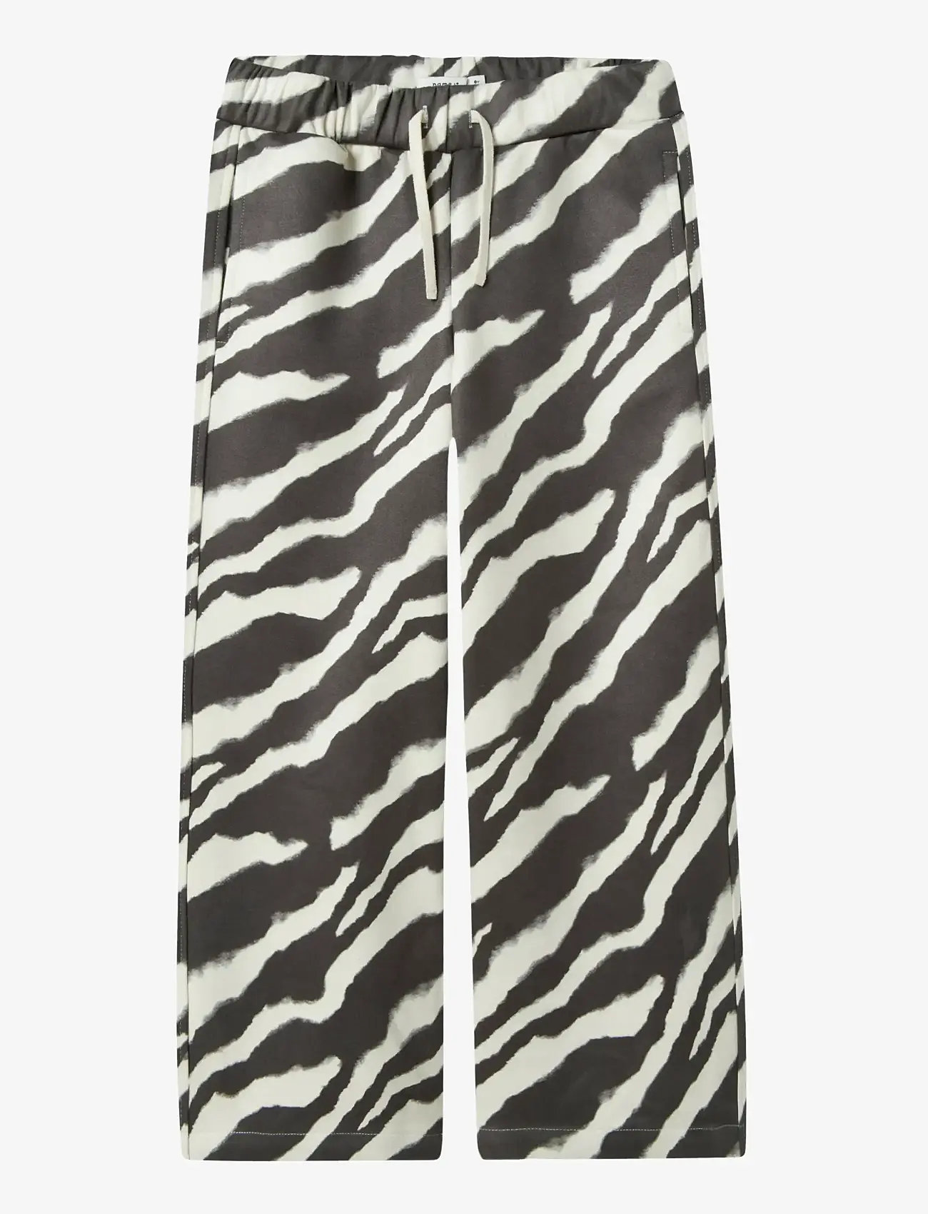 name it - NKFOFELIAS WIDE PANT - bukser - black - 0