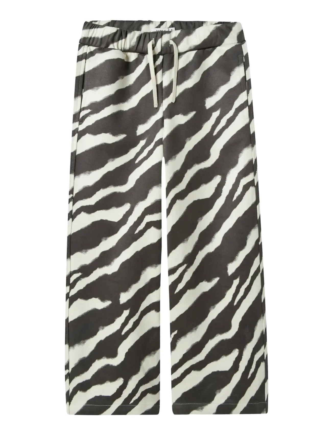 name it NKFOFELIAS WIDE PANT - Bukser - BLACK / black