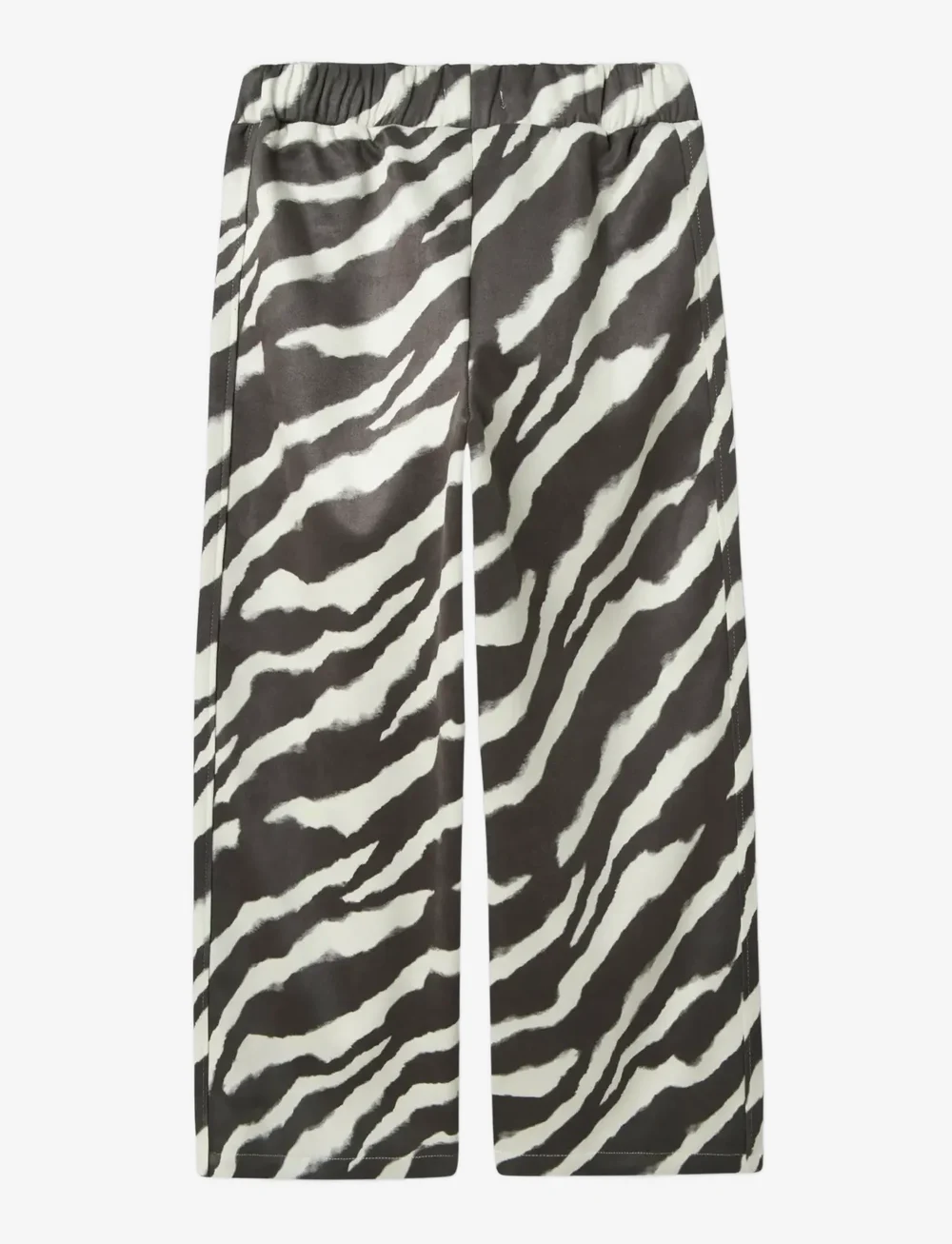 name it - NKFOFELIAS WIDE PANT - byxor - black - 1