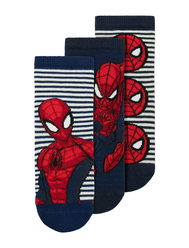 name it - NMMADUS SPIDER 3P SOCK MAR - navy blazer - 1