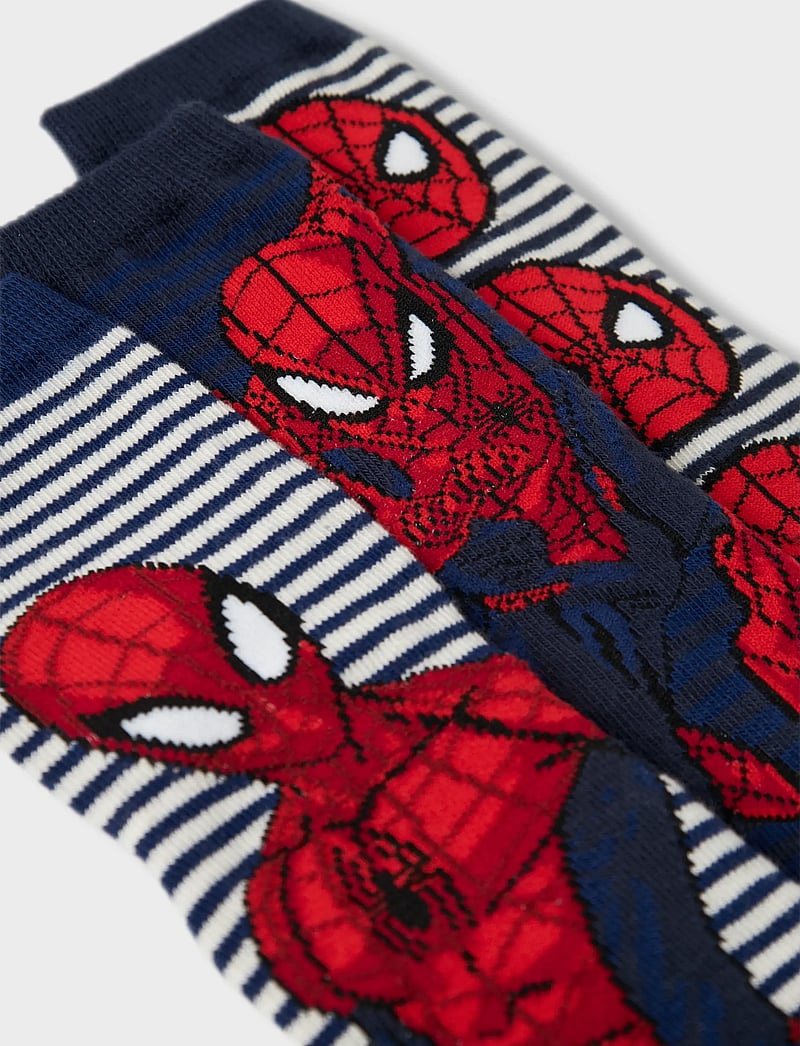name it - NMMADUS SPIDER 3P SOCK MAR - navy blazer - 5