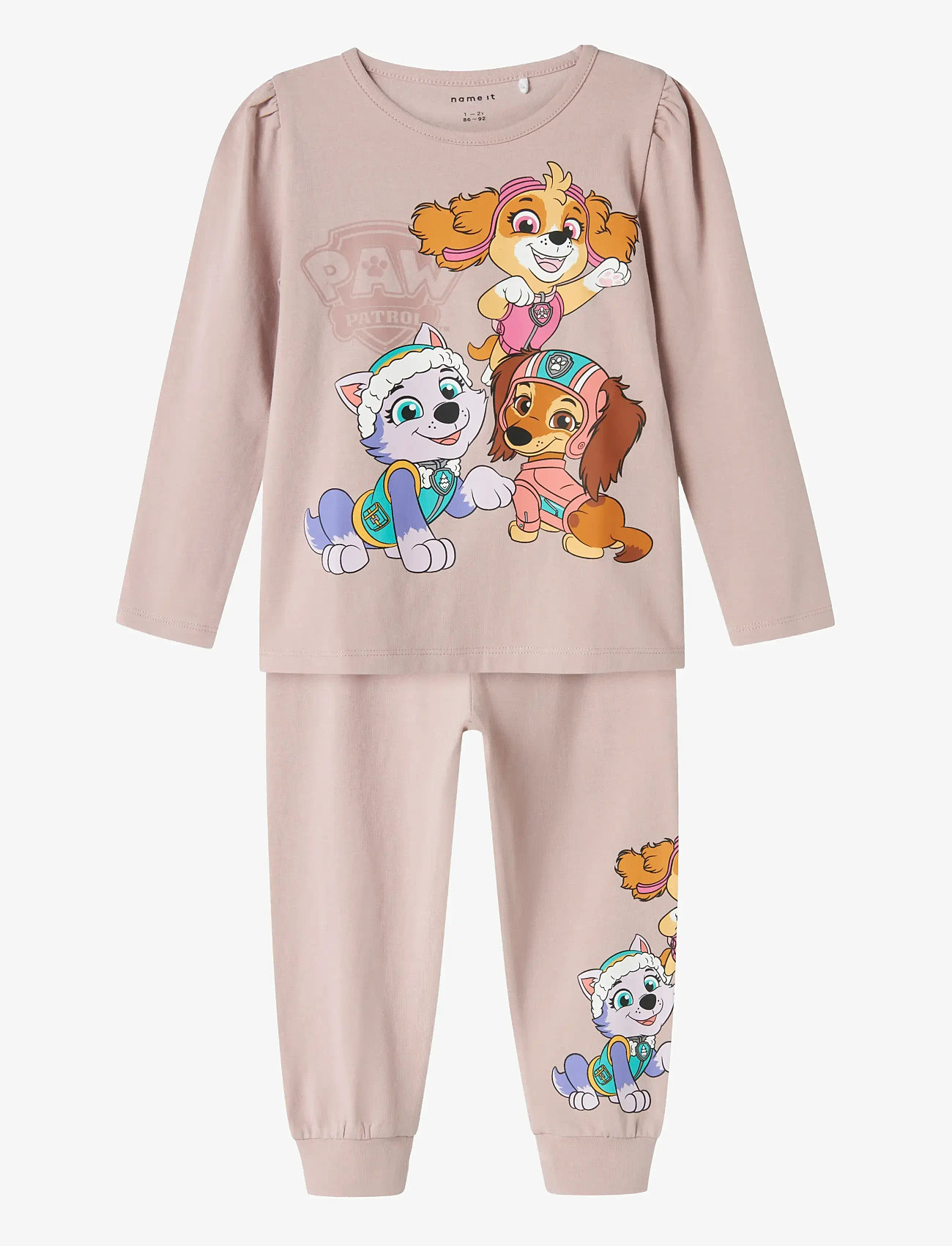 name it - NMFADAS PAWPATROL LS NIGHTSET NOOS CPLG - pyjama-sets - burnished lilac - 0