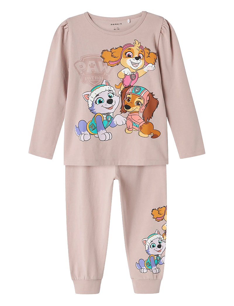 name it - NMFADAS PAWPATROL LS NIGHTSET NOOS CPLG - pyjamasset - burnished lilac - 0