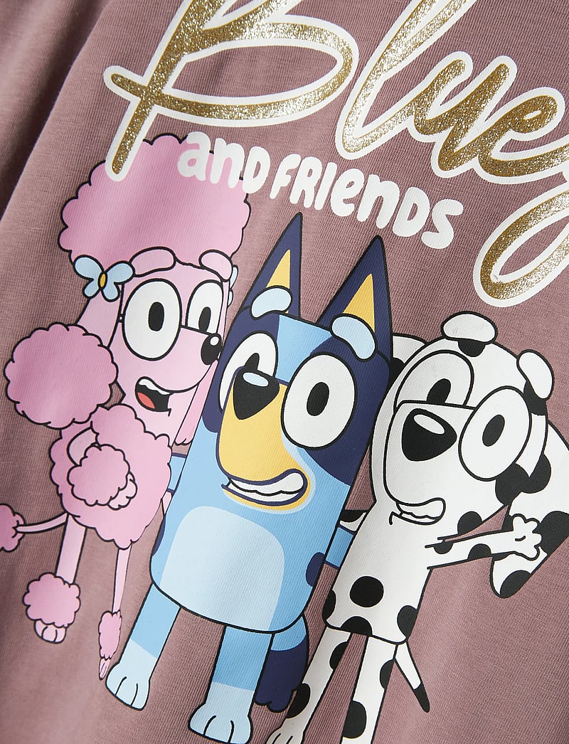 name it - NMFARIA BLUEY LS TOP NOOS SKY - long-sleeved t-shirts - toadstool - 3