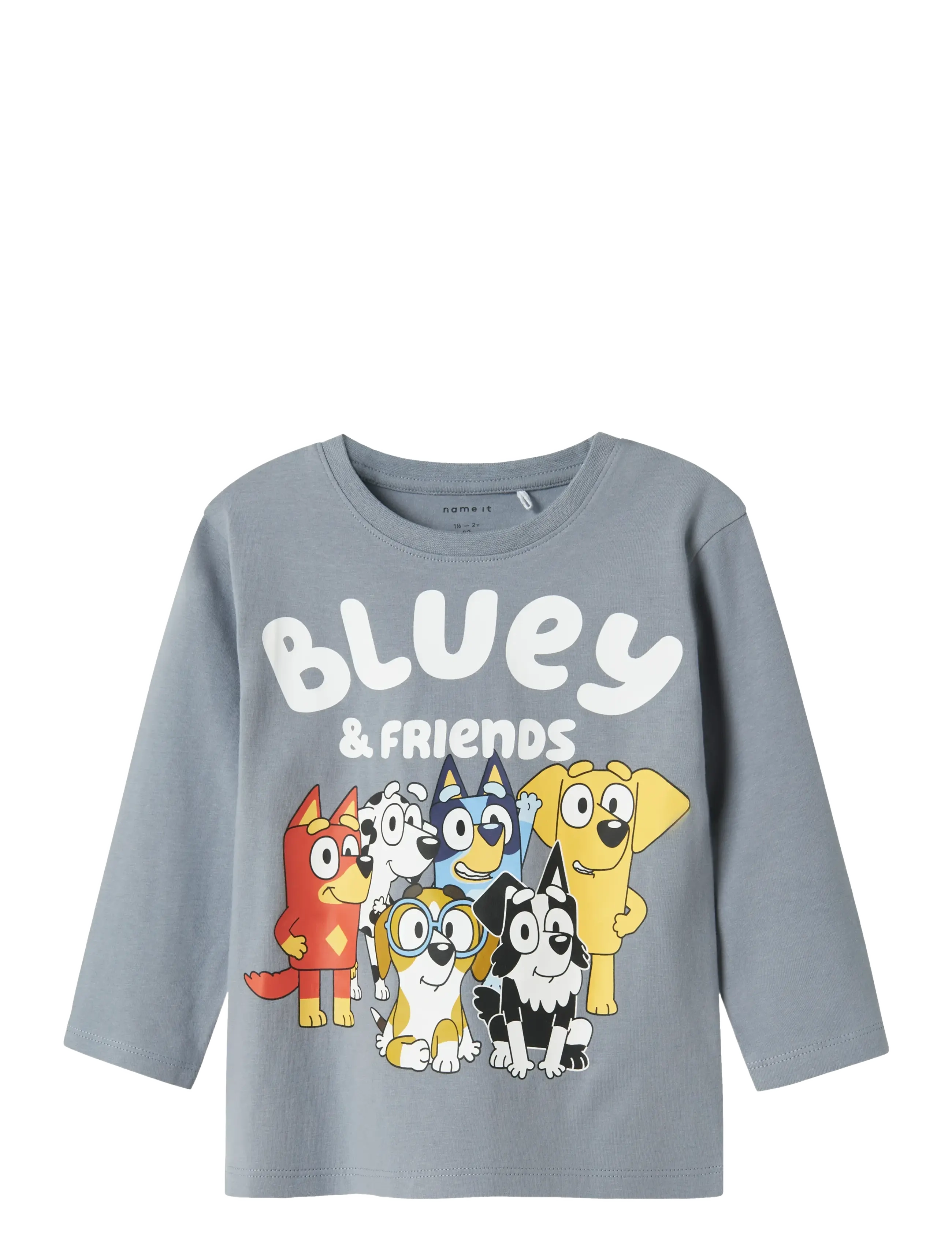 name it NMMALEX BLUEY LS NREG TOP NOOS SKY - App deal - TRADEWINDS / grey