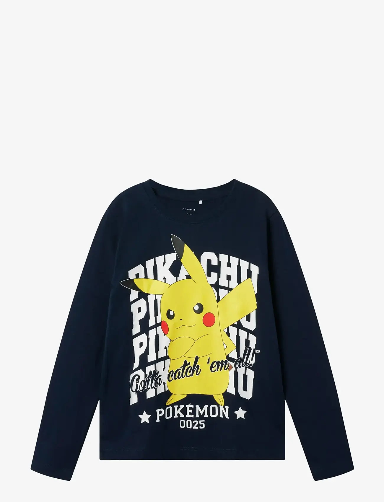 name it - NKMAST POKEMON LS NREG TOP BOX NOOS SKY - langärmelig - navy blazer - 1