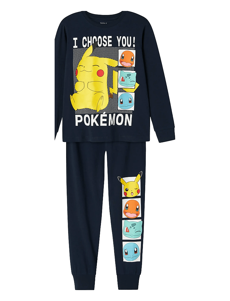 name it - NKMABEL POKEMON LS NIGHSET NOOS SKY - sets - navy blazer - 1