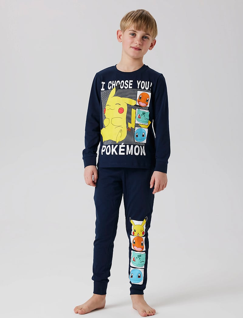name it - NKMABEL POKEMON LS NIGHSET NOOS SKY - sets - navy blazer - 0
