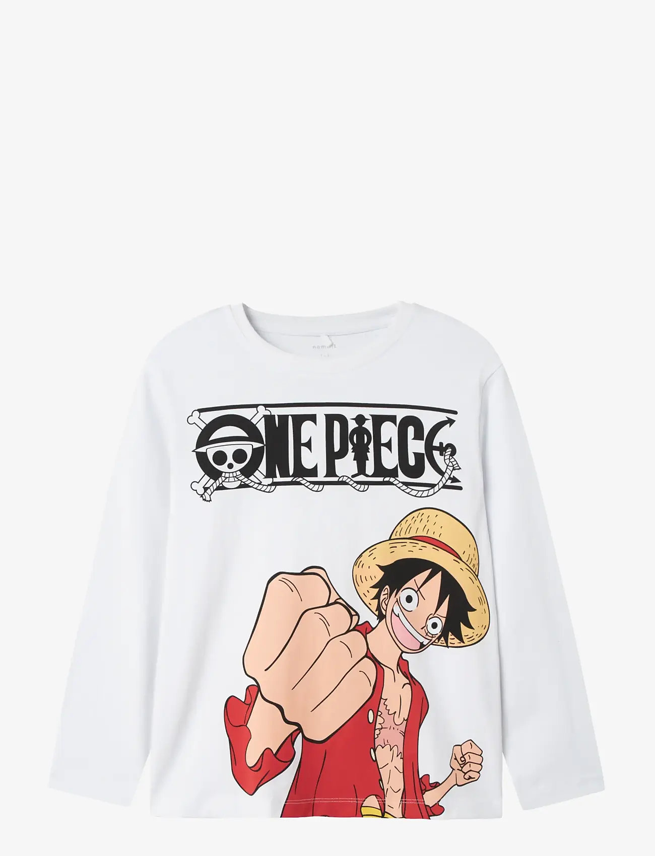 name it - NKMARK ONEPIECE LS NREG TOP BOX NOOS VDE - pikkade varrukatega t-särgid - bright white - 0