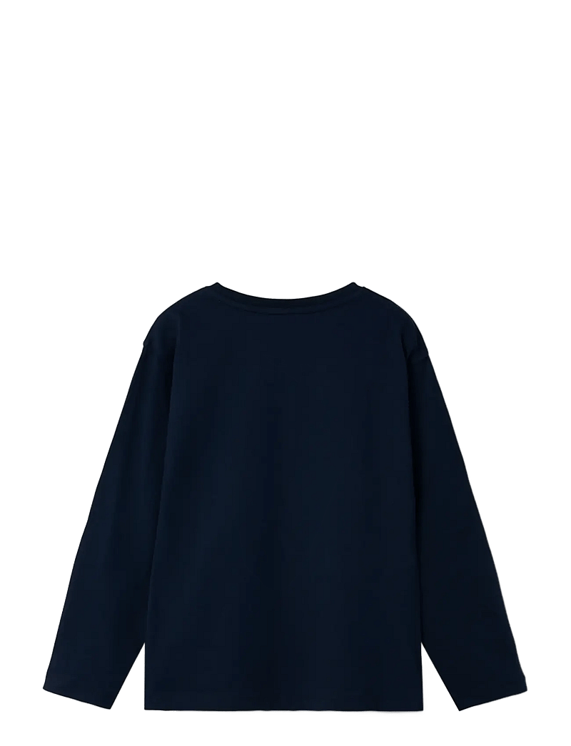 name it - NKMAC MINECRAFT LS NREG TOP BOX NOOS BFU - t-krekli ar garām piedurknēm - navy blazer - 2