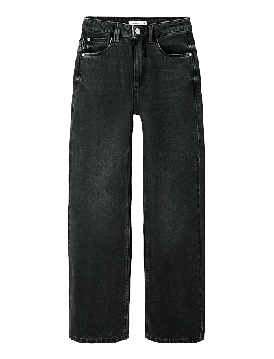 name it NKFROSE HW STRAIGHT JEANS 9222-RM NOOS - Kinder 2 bis 8 Jahren - BLACK DENIM / black