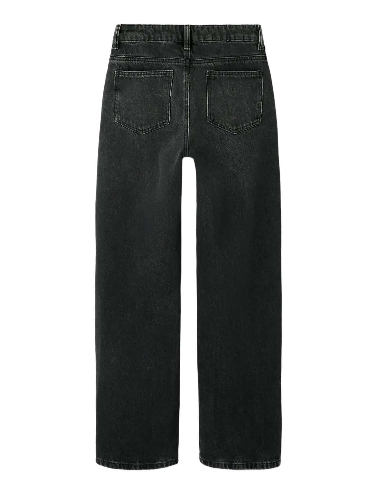 name it - NKFROSE STRAIGHT HW JEANS 9222-RM NOOS - regular jeans - black denim - 2