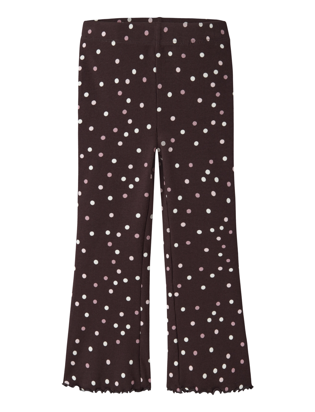 name it NMFVEMIA PANT - Clothing - CHOCOLATE PLUM / brown
