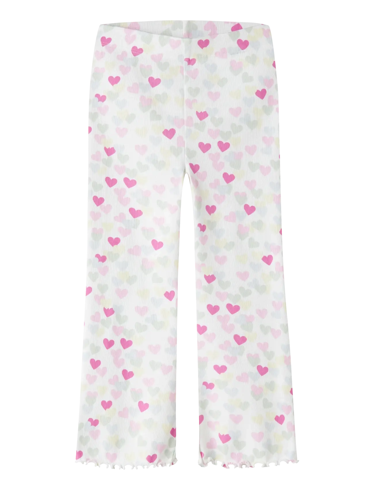 name it - NMFVEMIA PANT - bukser - cloud dancer - 0