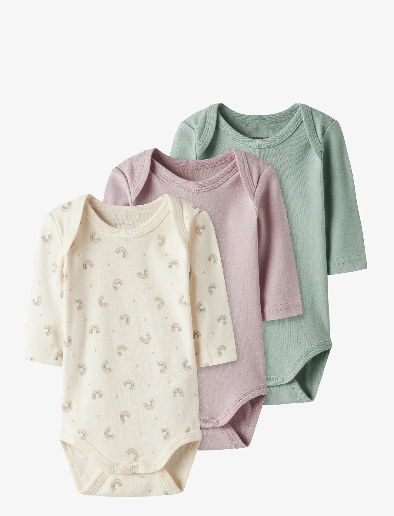 name it - NBFBODY 3P LS JET RAINBOW NOOS - multipack bodies - jet stream - 0