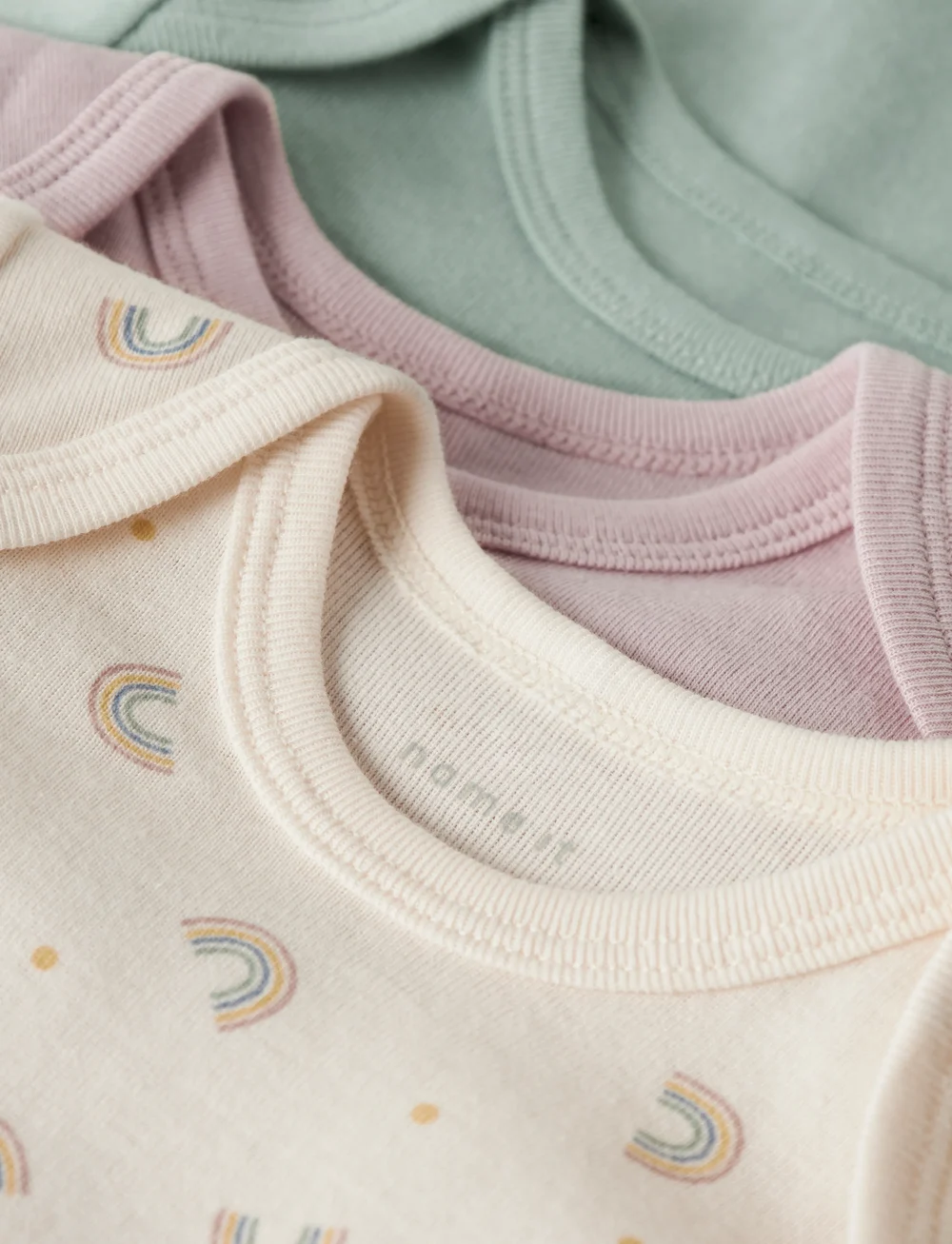 name it - NBFBODY 3P LS JET RAINBOW NOOS - bodide mitmikpakk - jet stream - 4