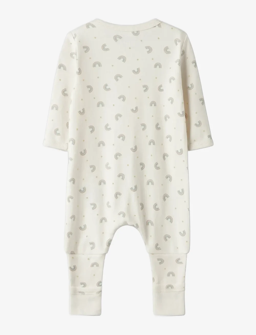 name it - NBFNIGHTSUIT 2P ZIP FF JET RAINBOW NOOS - sleeping overalls - jet stream - 2