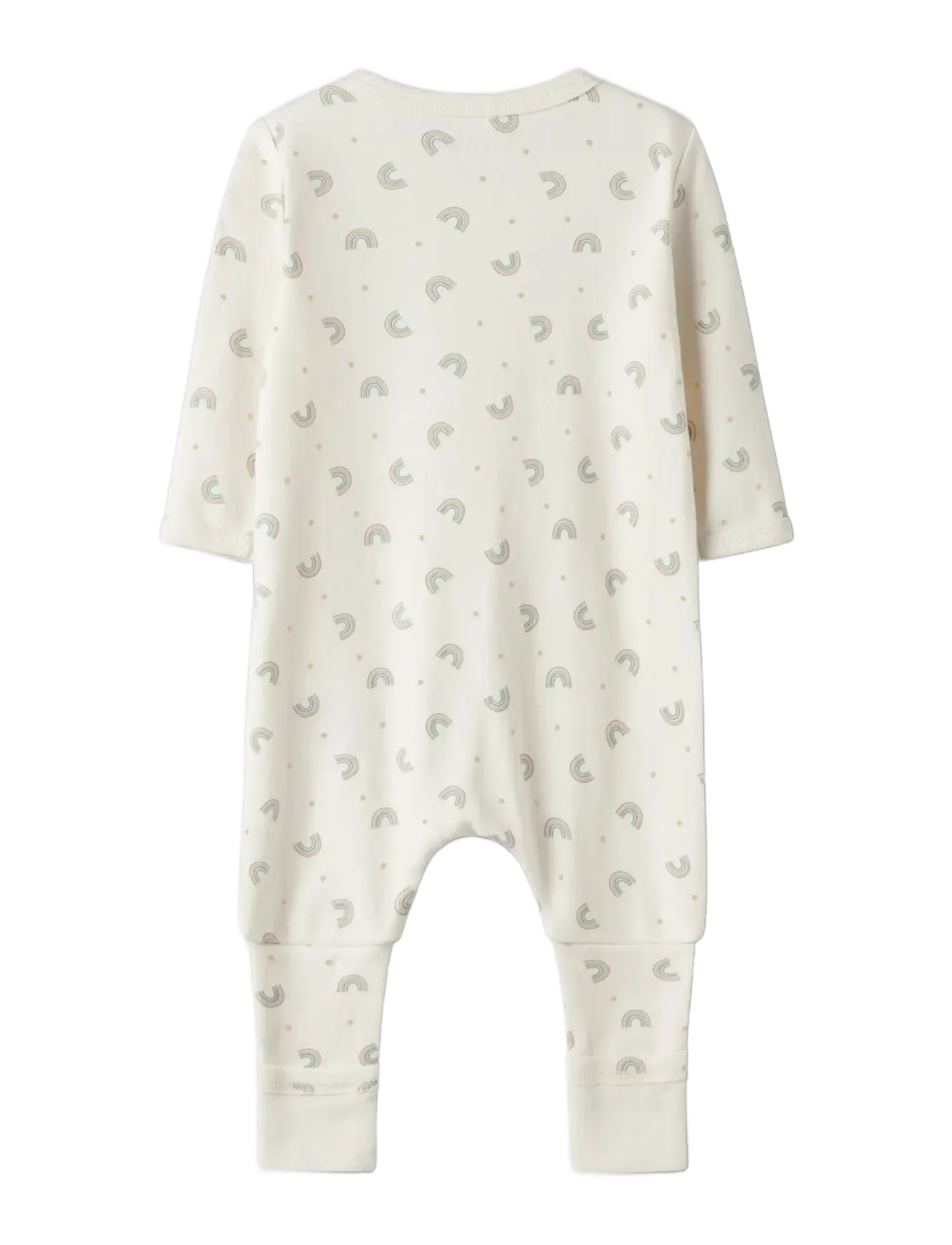 name it - NBFNIGHTSUIT 2P ZIP FF JET RAINBOW NOOS - sleeping overalls - jet stream - 2