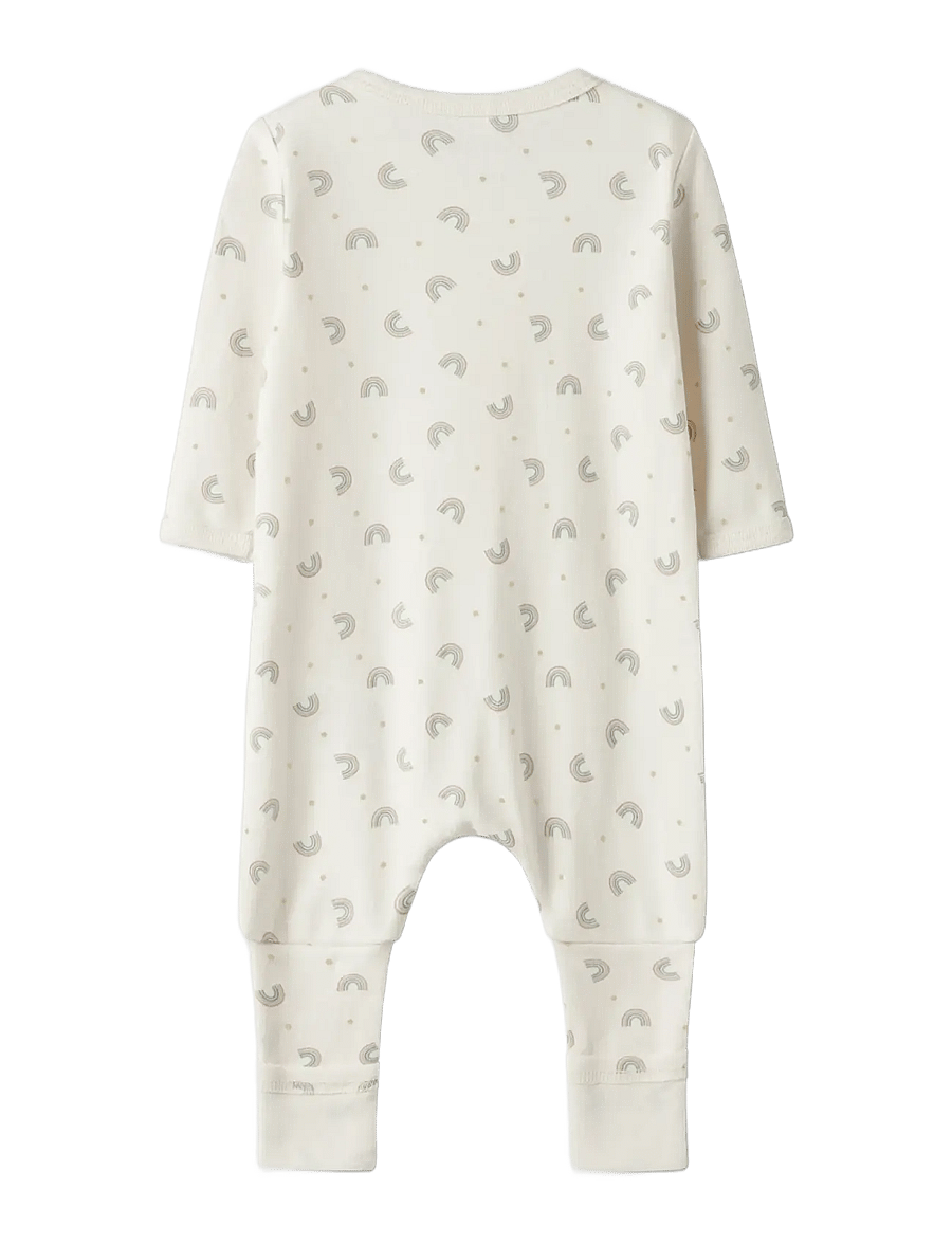 name it - NBFNIGHTSUIT 2P ZIP FF JET RAINBOW NOOS - miego kombinezonai - jet stream - 2