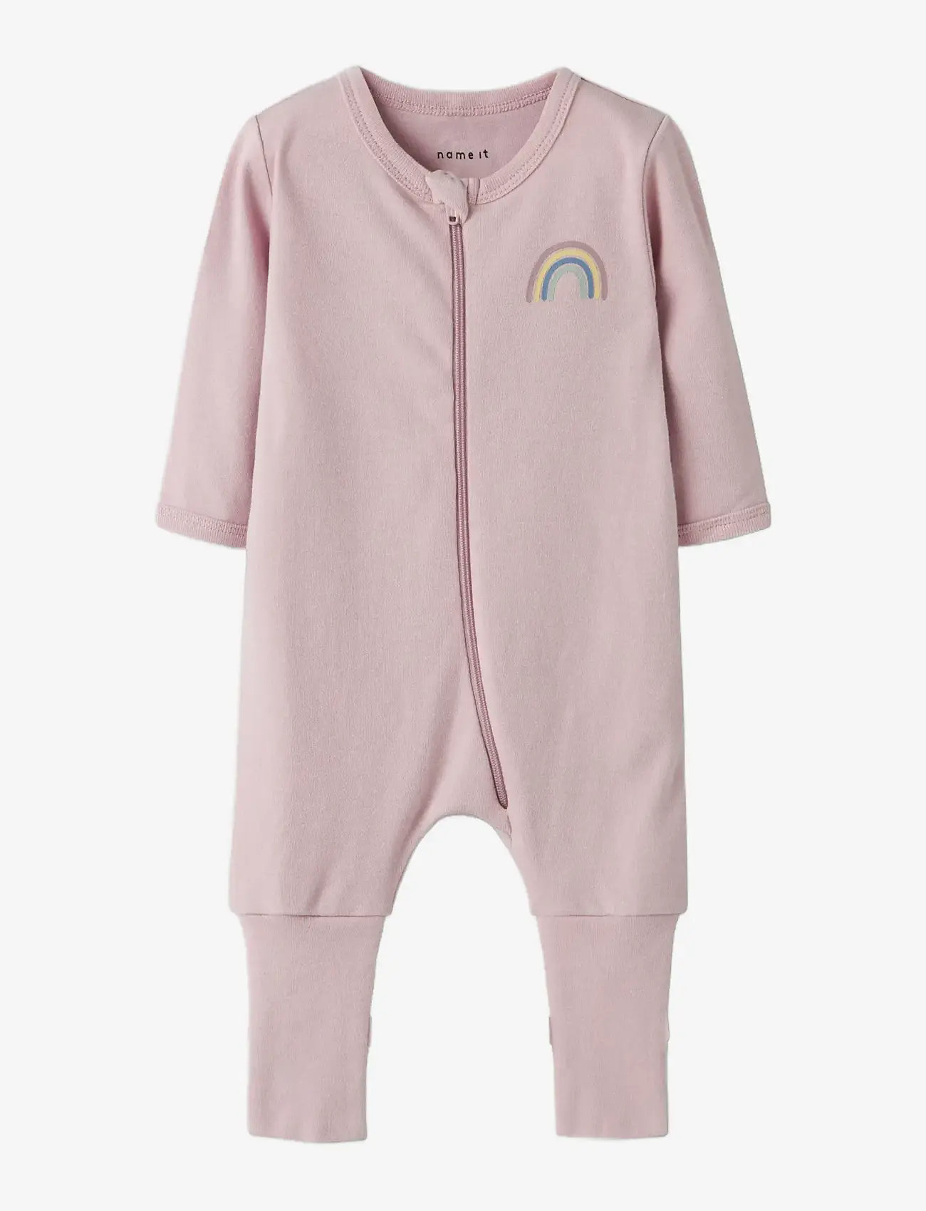 name it - NBFNIGHTSUIT 2P ZIP FF JET RAINBOW NOOS - sovedresser - jet stream - 3