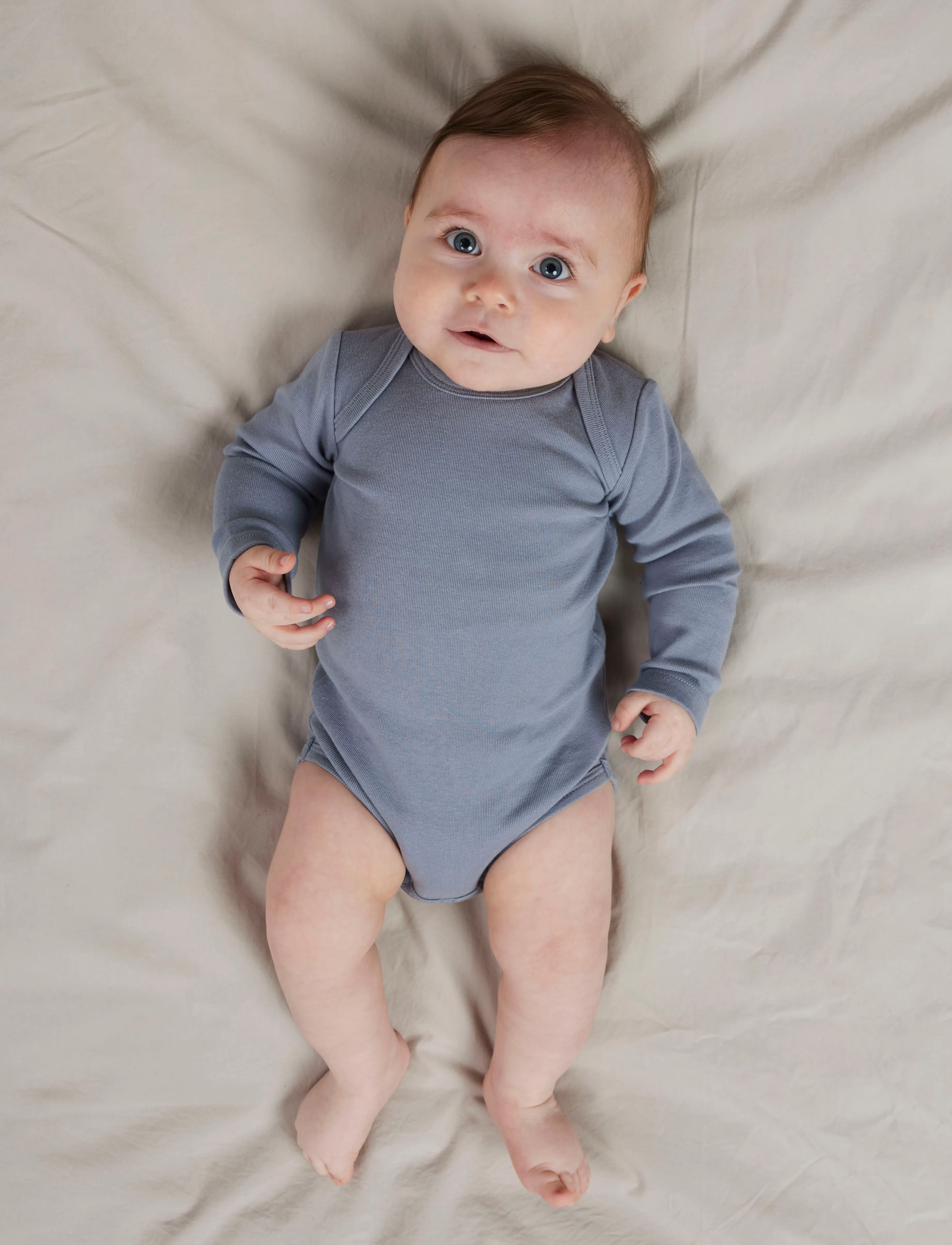 name it Nbmbody 3P Ls Airplane Noos, 56, Multi/patterned, Bodys > Langærmede, Børn
