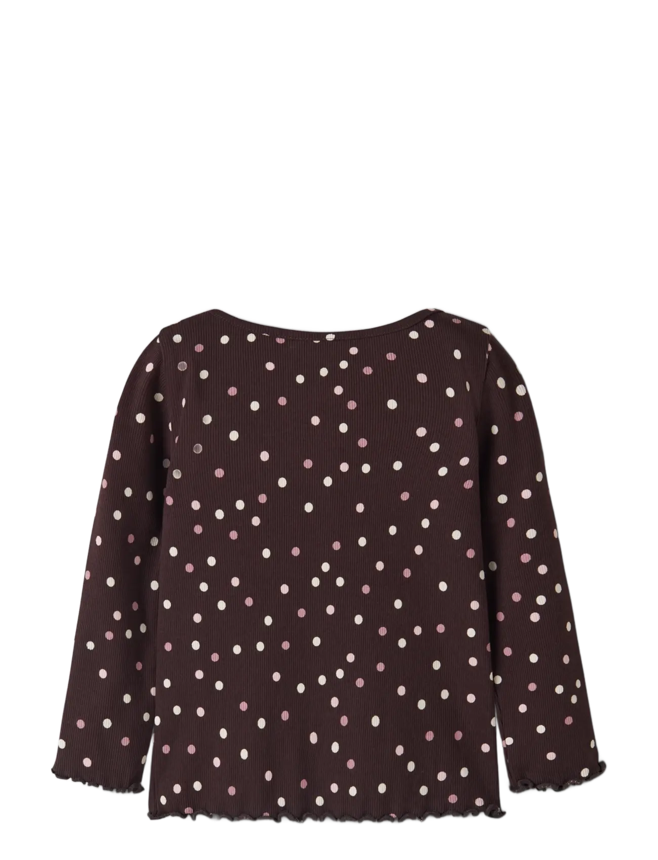 name it - NMFVEMIA LS SLIM TOP - langärmelig - chocolate plum - 1