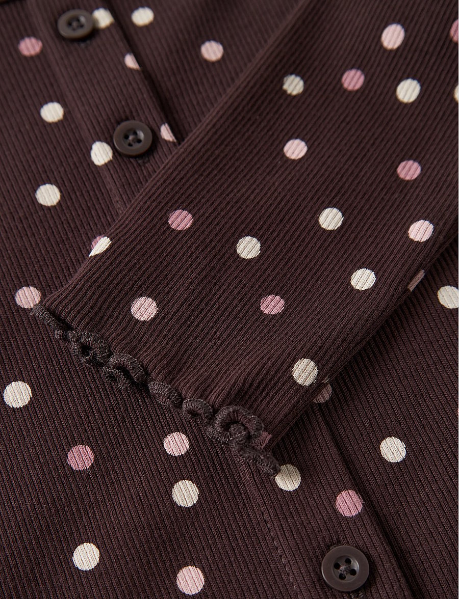 name it - NMFVEMIA LS SLIM TOP - langärmelig - chocolate plum - 2