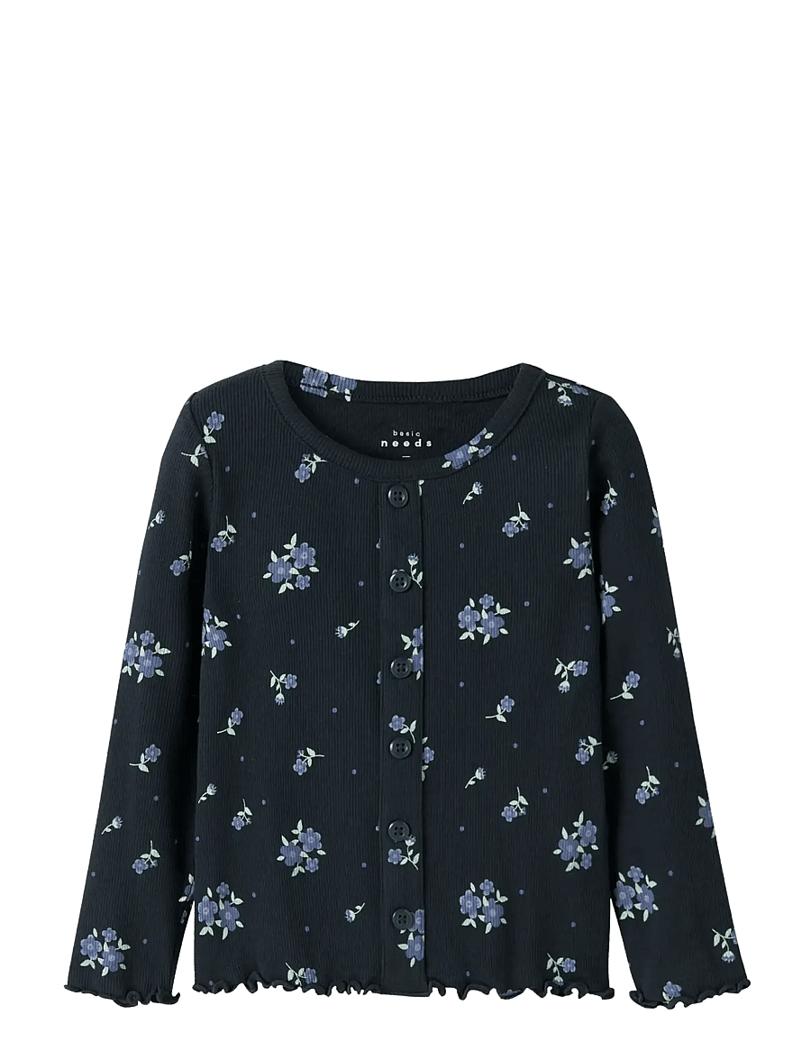 name it - NMFVEMIA LS SLIM TOP - navy blazer - 1