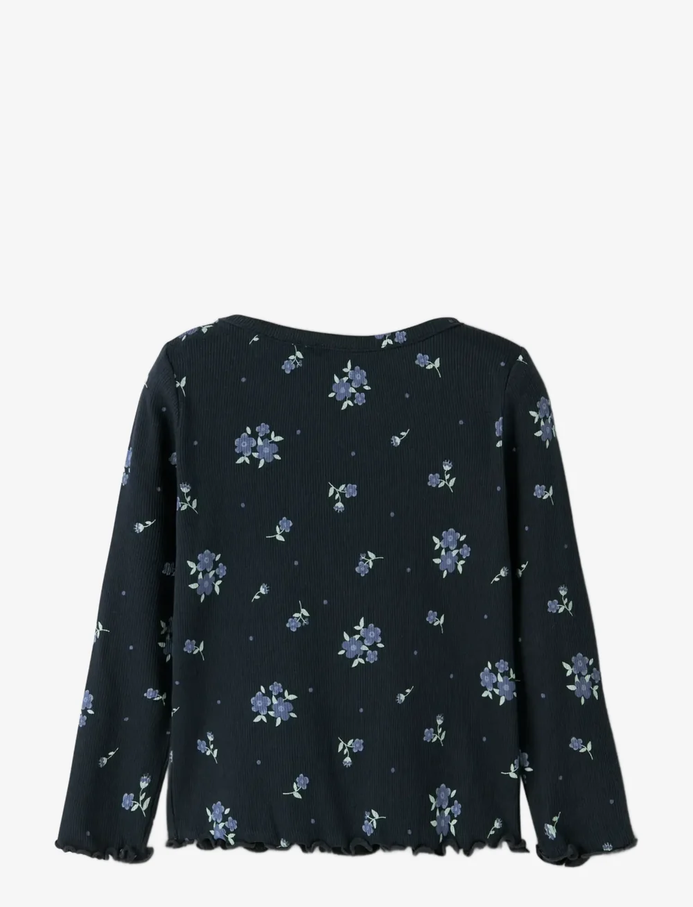 name it - NMFVEMIA LS SLIM TOP - langärmelig - navy blazer - 1