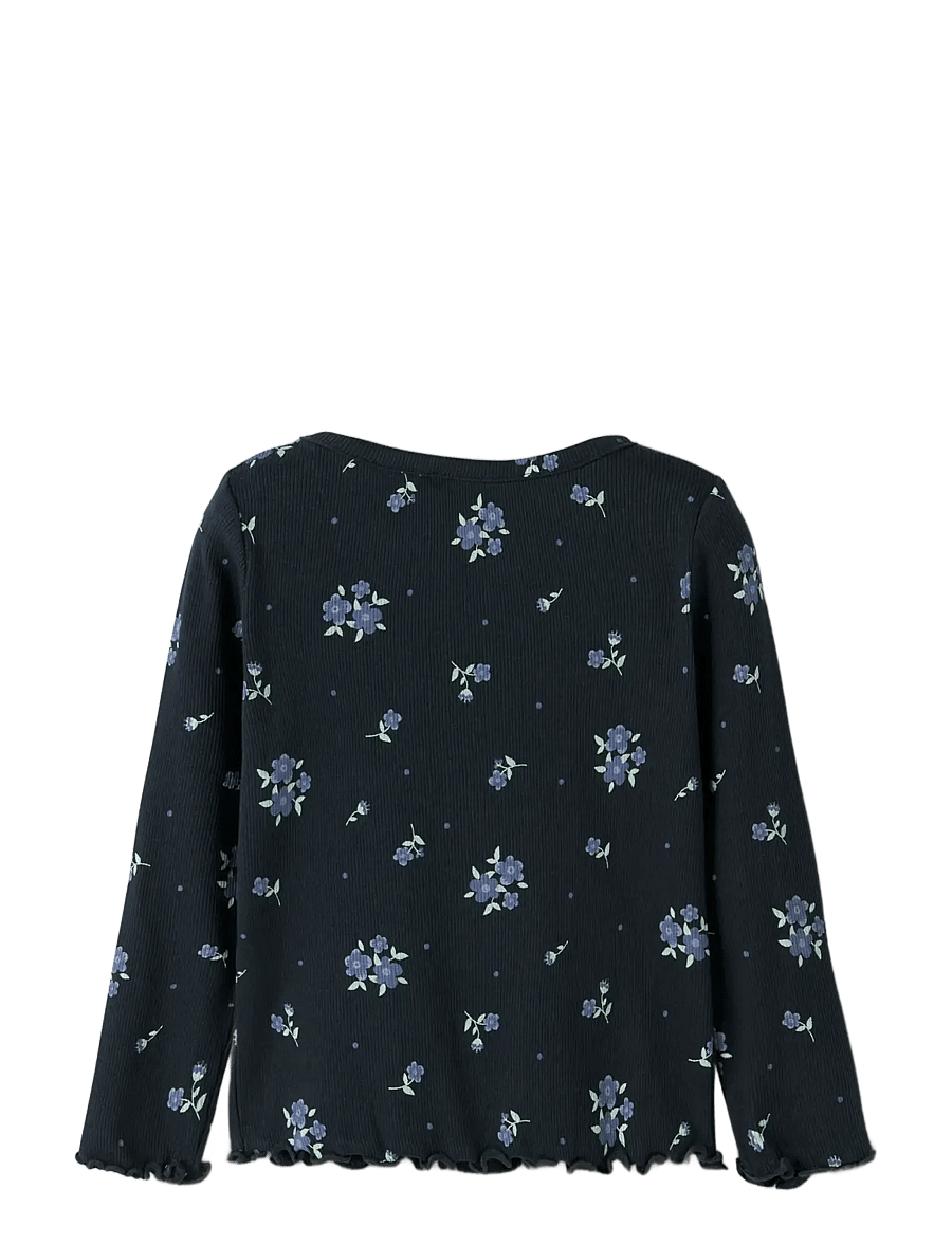 name it - NMFVEMIA LS SLIM TOP - navy blazer - 2