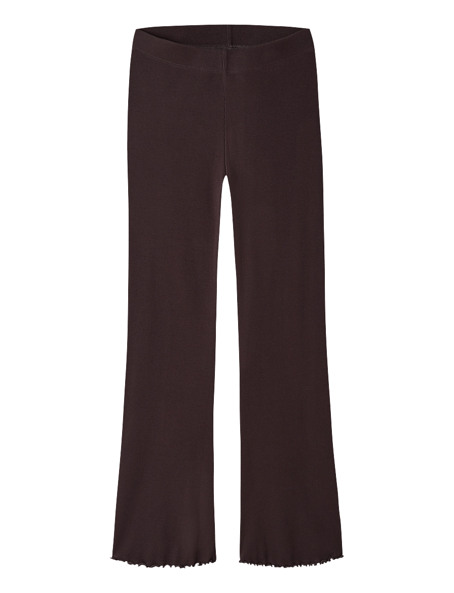 name it - NKFVEMIA PANT - retuusid - chocolate plum - 0