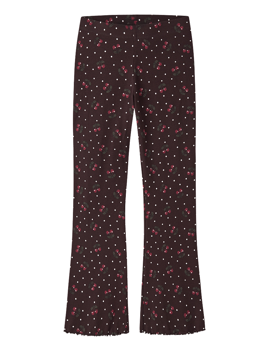 name it - NKFVEMIA PANT - retuusid - chocolate plum - 0